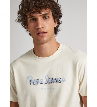 Pepe Jeans Maglietta Keegan bianca