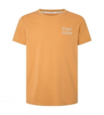 Pepe Jeans T-shirt Kody żółty