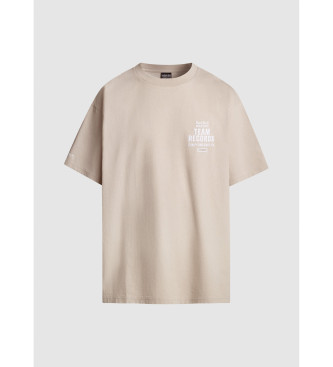 Pepe Jeans T-shirt beige imprim avec logo