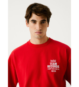 Pepe Jeans T-shirt imprim du logo rouge