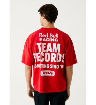 Pepe Jeans T-shirt imprim du logo rouge