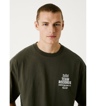 Pepe Jeans T-shirt vert avec logo imprim