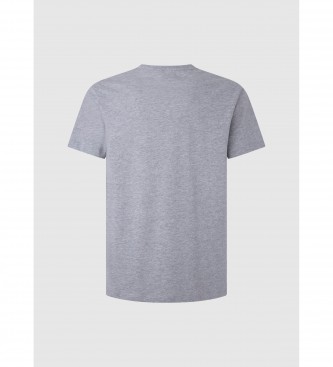 Pepe Jeans T-shirt gris avec logo