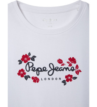 Pepe Jeans Maglietta Maisie bianca