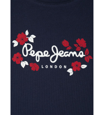 Pepe Jeans Maglietta Maisie blu scuro