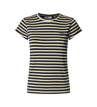 Pepe Jeans Maglietta blu navy a righe Merida