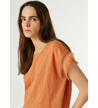 Pepe Jeans Nain oranžna majica