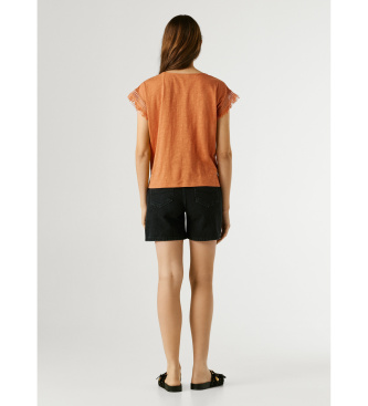 Pepe Jeans Nain oranžna majica