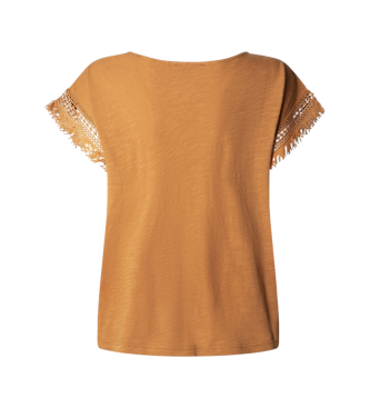 Pepe Jeans Nain oranžna majica