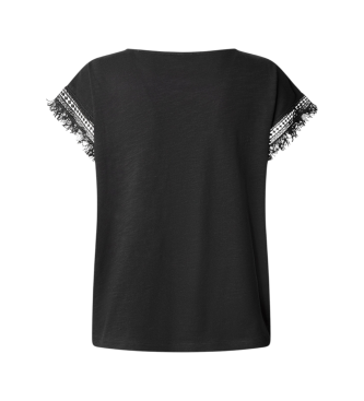 Pepe Jeans Nain majica črna