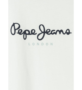 Pepe Jeans Koszulka New Art biała