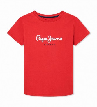 Pepe Jeans Camiseta New Art N rojo