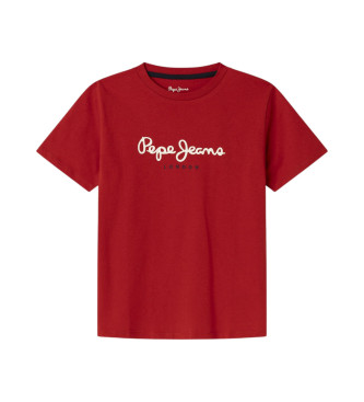 Pepe Jeans T-shirt nieuwe kunst rood