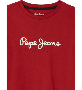 Pepe Jeans T-shirt New Art vermelho