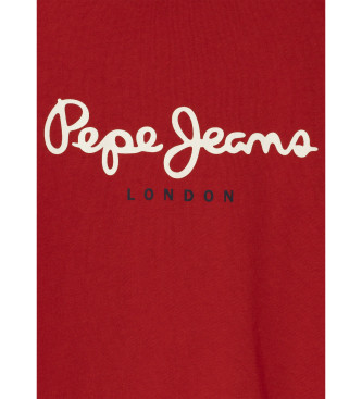 Pepe Jeans Koszulka New Art czerwona