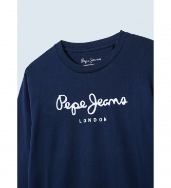 Pepe Jeans T-shirt New Herman azul-marinho