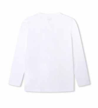 Pepe Jeans New Herman N T-Shirt Blanc