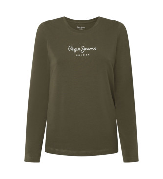 Pepe Jeans New Virginia long sleeve green T-shirt