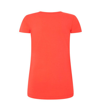 Pepe Jeans T-shirt Nouvelle Virginie rouge