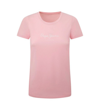 Pepe Jeans T-shirt rosa da Nova Virgnia