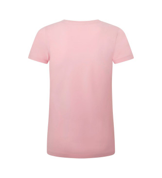 Pepe Jeans T-shirt Nouvelle Virginie rose