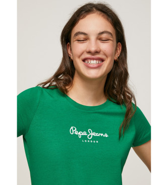 Pepe Jeans T-shirt Nouvelle Virginie vert