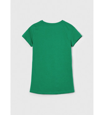 Pepe Jeans T-shirt Nouvelle Virginie vert