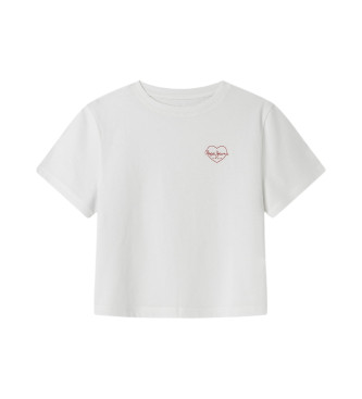 Pepe Jeans T-shirt Nicka branca