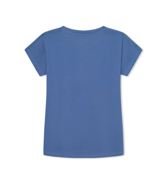 Pepe Jeans T-shirt Nuria bleu