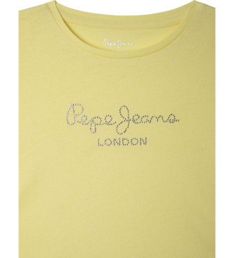 Pepe Jeans Camiseta Nuria N amarillo