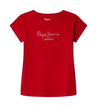 Pepe Jeans Maglietta rossa di Nuria N