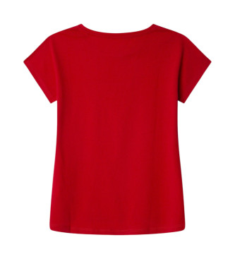 Pepe Jeans Nuria N T-shirt red