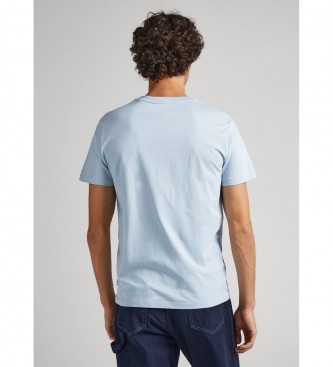 Pepe Jeans Koszulka Oldwive w kolorze niebieskim