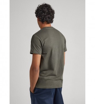 Pepe Jeans T-shirt vert fonc Oldwive