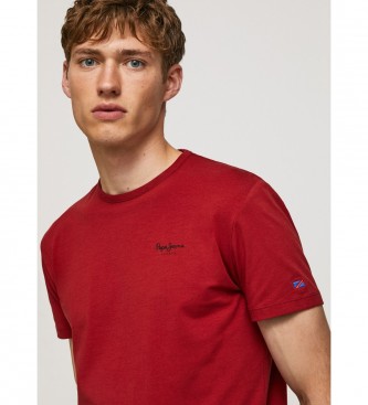 Pepe Jeans T-shirt Original Basic 3 N vermelho