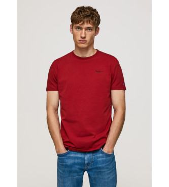 Pepe Jeans Maglietta originale Basic 3 rossa