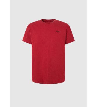 Pepe Jeans T-shirt Original Basic 3 vermelho