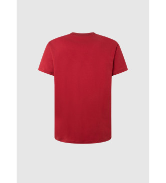 Pepe Jeans Camiseta Original Basic 3 rojo