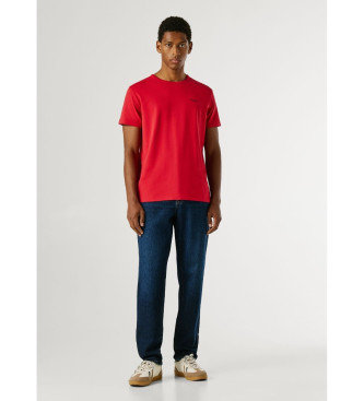 Pepe Jeans Camiseta Original Basic 3N rojo