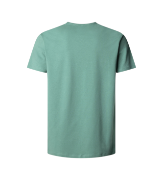Pepe Jeans Camiseta Original Basic 3N verde