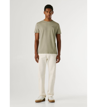 Pepe Jeans Camiseta Original Basic 3N verde