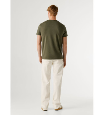 Pepe Jeans Camiseta Original Basic 3N verde