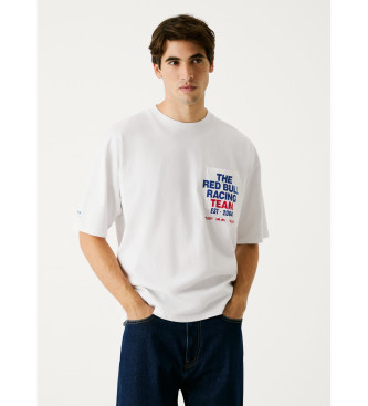 Red Bull Racing x Pepe Jeans Oversize T-shirt white