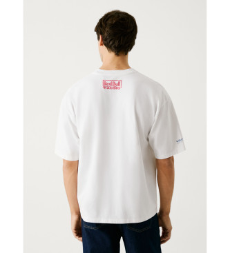 Red Bull Racing x Pepe Jeans Oversize T-shirt white