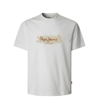 Pepe Jeans Camiseta Picthon blanco