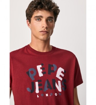 Pepe Jeans T-shirt Raphael marron