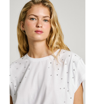 Pepe Jeans T-shirt Raz blanc