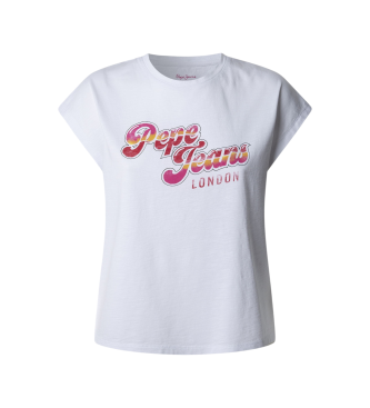 Pepe Jeans Maglietta bianca Rosalie