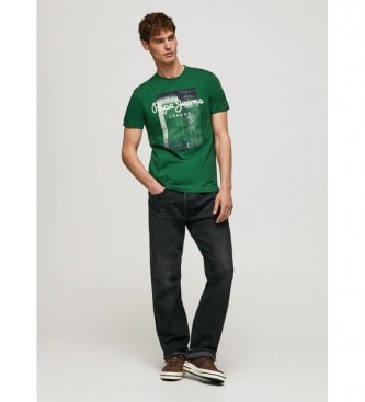 Pepe Jeans Grnes Sawyer-T-Shirt