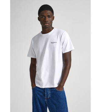 Pepe Jeans Single Cliford T-shirt hvid